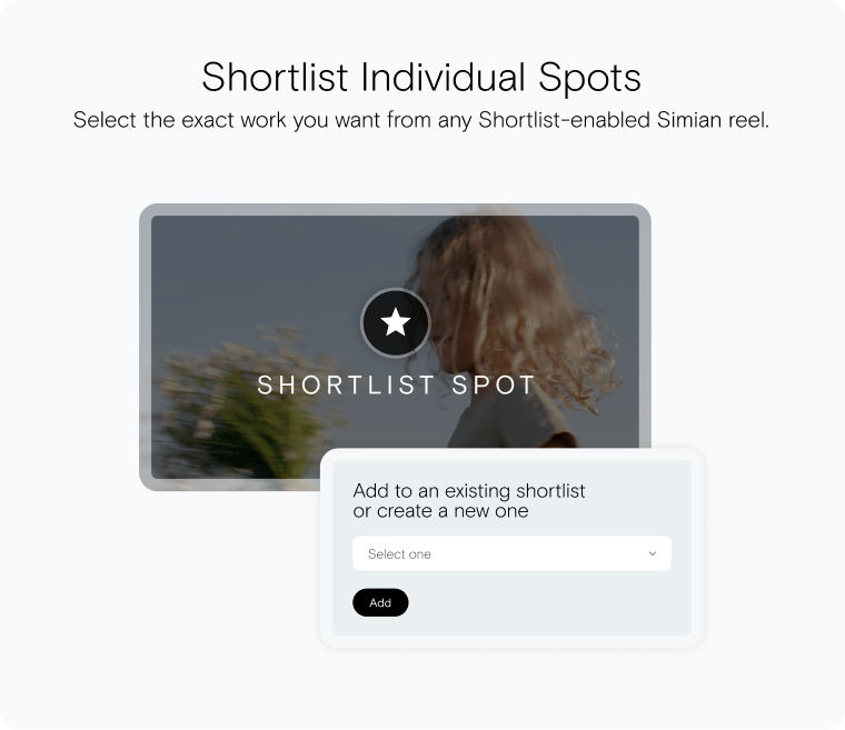 Shortlist Individual Spots