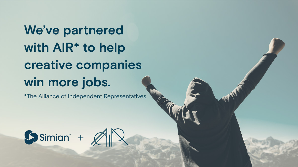 We've partnered with AIR to help creative companies win more jobs.