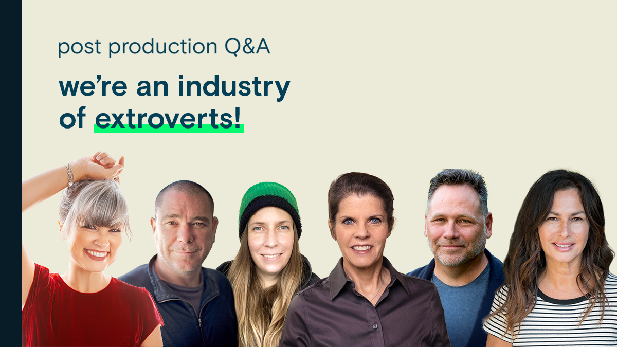 We're an industry of extroverts!